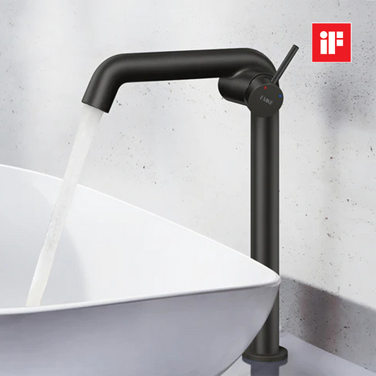 Design-Waschtischarmatur mit Keramikkartusche – preisgekröntes Modell