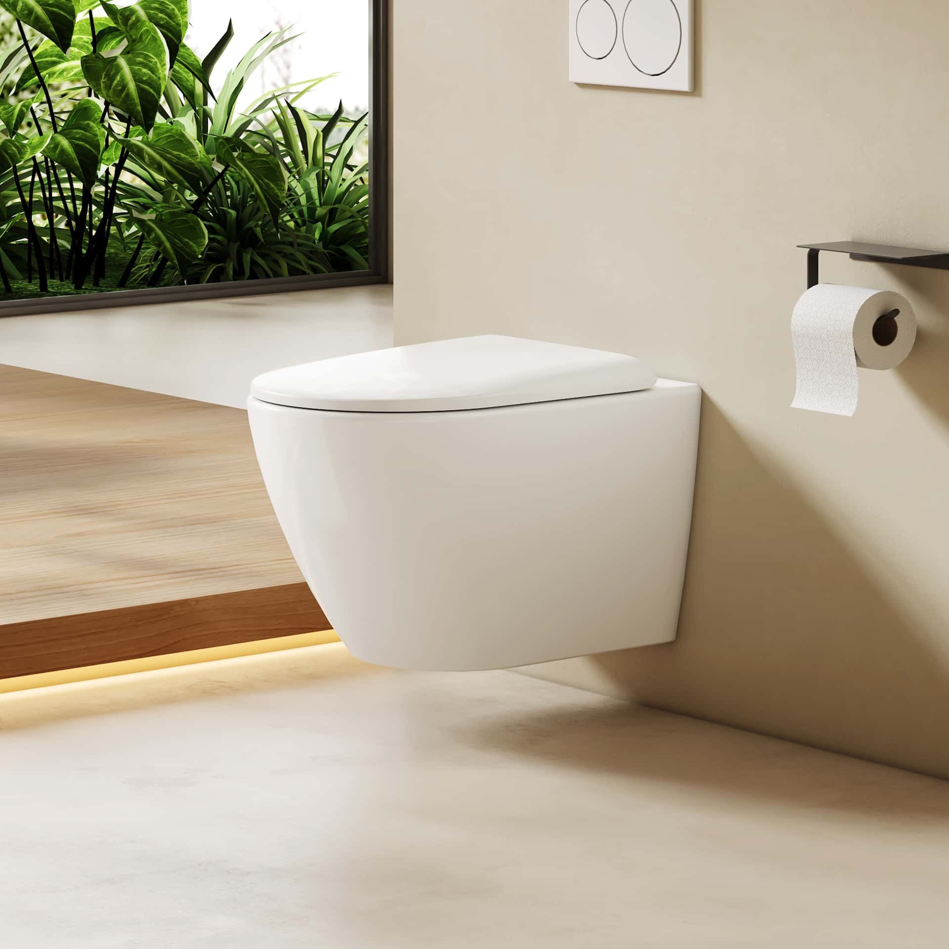 Hange Wc Spulrandlos