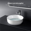 Rundes Keramik-Aufsatzwaschbecken mit elegantem Design für moderne Bäder