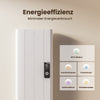 Elektrische Konvektorheizung zur Wandmontage mit WiFi-Steuerung & schneller Aufheizung