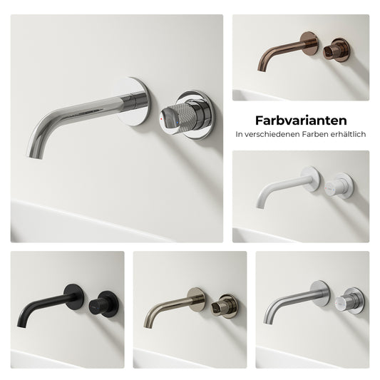 Wandarmatur mit Einhebelmischer & präziser Temperaturregelung