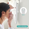 EMKE CM03 Kosmetikspiegel mit Licht, wiederaufladbar, 3X-fache Vergrößerung, 180° drehbar, Touch-Schalter