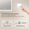 LED-Badspiegel mit Ablage & Anti‑Beschlagfunktion