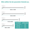 Elektrischer Heizstab mit Thermostat, LCD-Display & Timer-Funktion