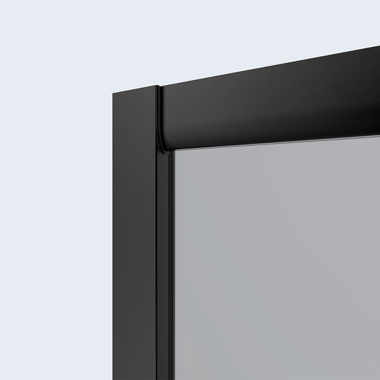 emke tscehb eckdusche pendeltuer schwarz detail