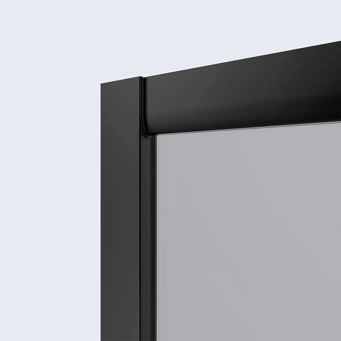 emke tscehb eckdusche pendeltuer schwarz detail
