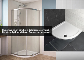 Entschlüsselung verschiedener Aspekte von Duschwannen, die einen spritzfreien und gerichteten Wasserfluss bieten