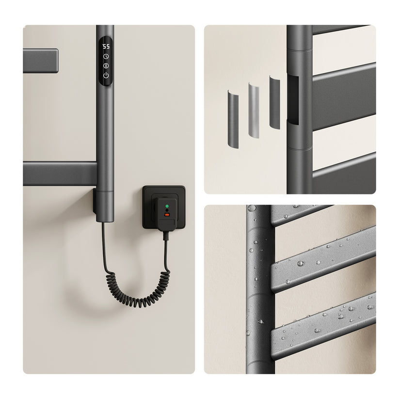 Handtuchheizkörper Flatrad PFR2 - Gunmetal - Bild 17