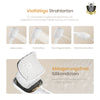Duschsystem mit Thermostat, Regendusche & einstellbarem Wasserdurchfluss