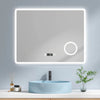 Rahmenloser LED-Spiegel mit Touch‑Bedienung