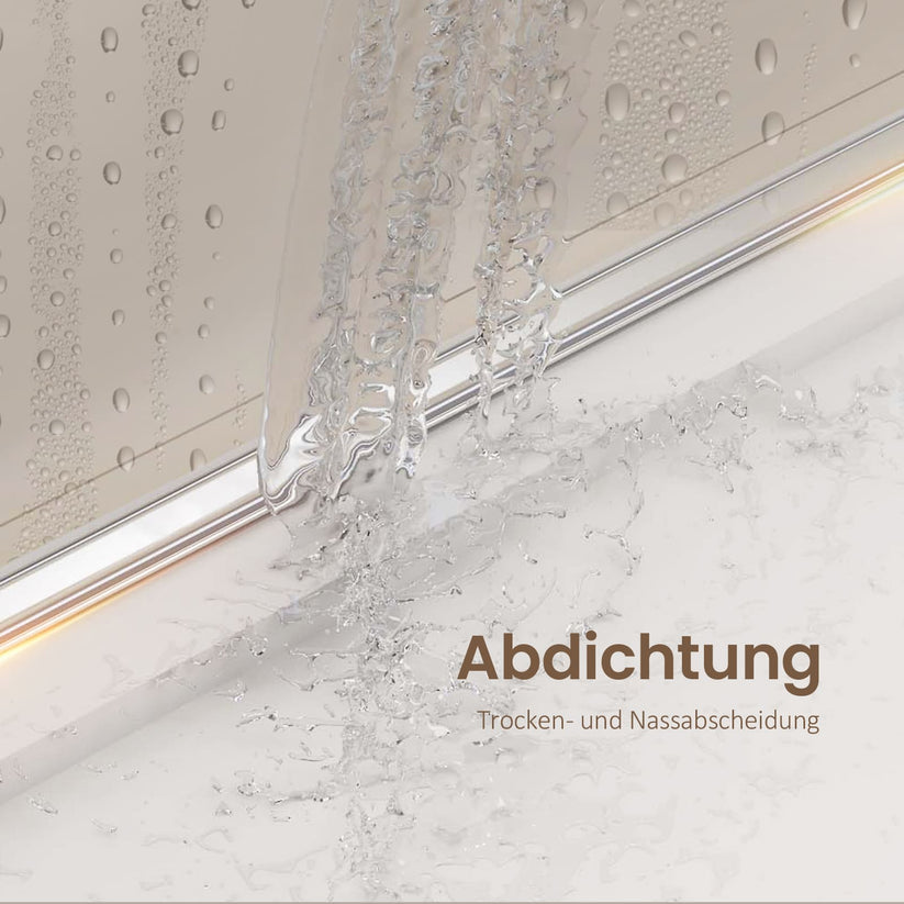 Eck-Duschkabine Folenco FBD+FBD, Höhe 195 cm - 75 x 195 cm / 75 x 195 cm - Bild 7
