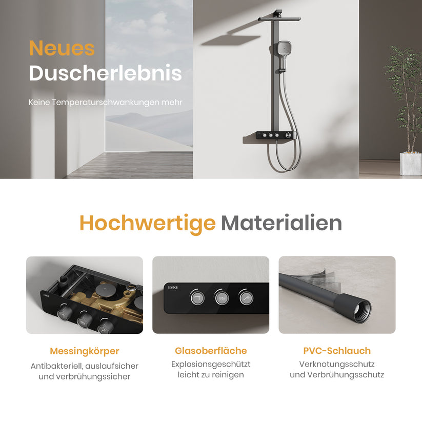 Duschsystem SleeFlow F27 - Anthrazit - Bild 9