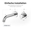 Wandarmatur mit Einhebelmischer & präziser Temperaturregelung