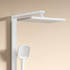Duschsystem mit Thermostat, Regendusche & einstellbarem Wasserdurchfluss