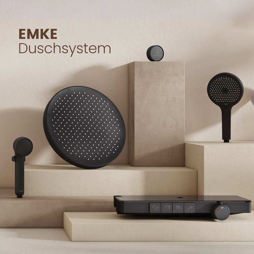 Duschsystem BubbleKids F23 Runde Regendusche - Schwarz - Bild 17