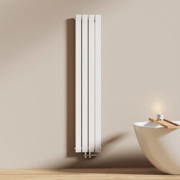 EMKE Heizkörper für Badezimmer und Wohnzimmer, einlagig/doppellagig, Breite (30 cm), Anthrazit/Weiß/Schwarz matt