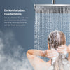 Duschsystem mit Thermostat, Glasablage & umschaltbarer Hand- und Kopfbrause