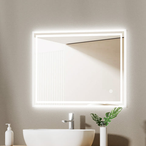EMKE Badspiegel mit Beleuchtung 