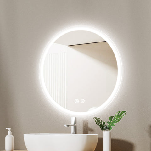 EMKE LED Spiegel Rund Badezimmer 