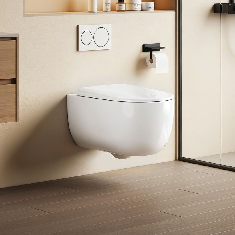 Wand-Hänge WC Hygeform CT03 - Weiß - Bild 8