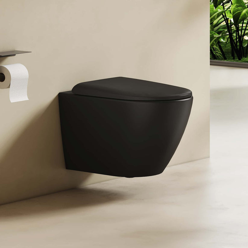 Wand-Hänge WC Hygero CT02 - Schwarz - Bild 11