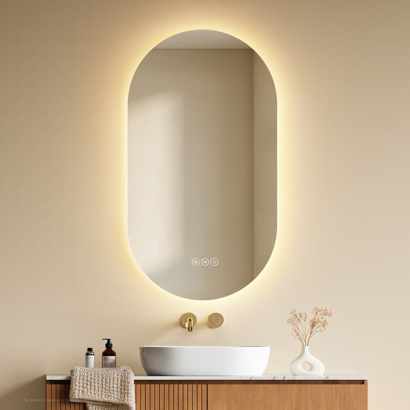 Badezimmerspiegel Glowrim LM37 - 50 × 90 × 2.5 cm - Bild 9