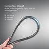 Duschsystem mit Thermostat, großer Glasablage & 3-strahliger Handbrause – Schwarz matt