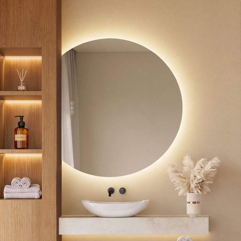 Badezimmerspiegel Glowrim LM39 - 83 × 100 × 2.5 cm - Bild 15