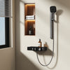 Duschsystem mit Thermostat, Handbrause mit 3 Strahlarten & Wannenumsteller
