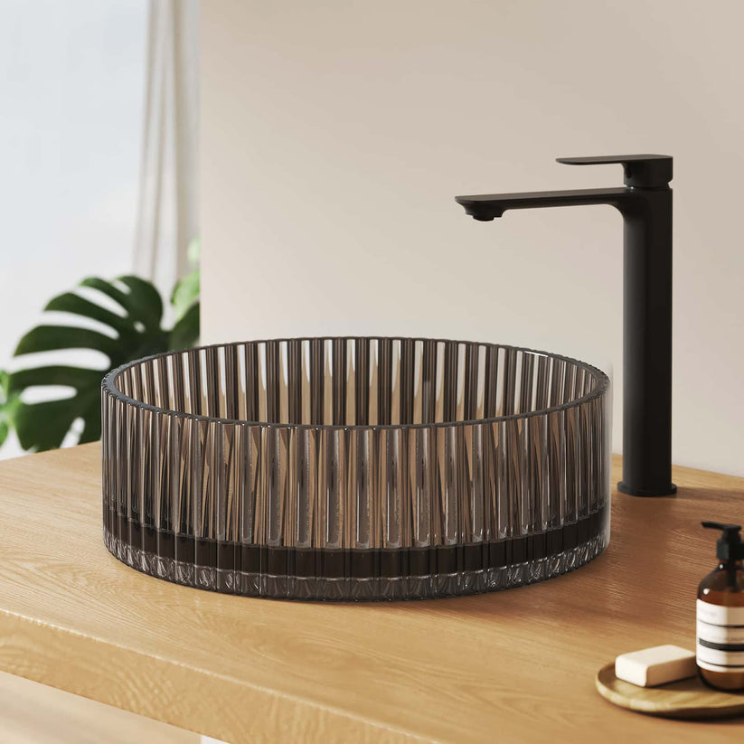Aufsatzwaschbecken Loviton CB32 - Schwarz Matt - Bild 8