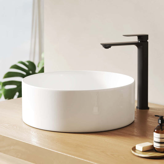 Rundes Aufsatzwaschbecken CB31 ohne Hahnloch