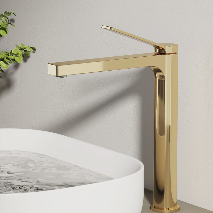Wasserhahn Arcspout XF21 Lang - Champagnergold - Bild 18
