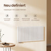 Paneel-Heizkörper mit doppelter Heizfläche zur horizontalen Wandmontage