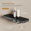 Duschsystem mit Thermostat, Regendusche & einstellbarem Wasserdurchfluss