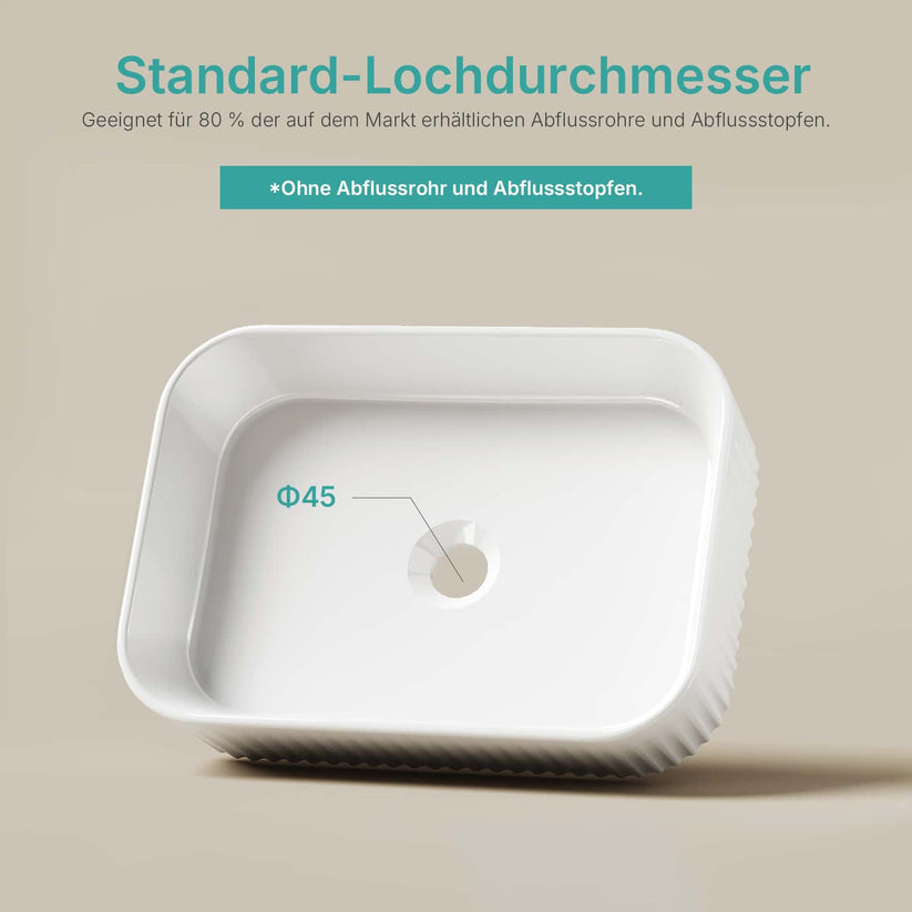 Aufsatzwaschbecken Ceraform CB27 - Bild 6