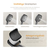 Duschsystem mit Thermostat, Handbrause mit 3 Strahlarten & Wannenumsteller
