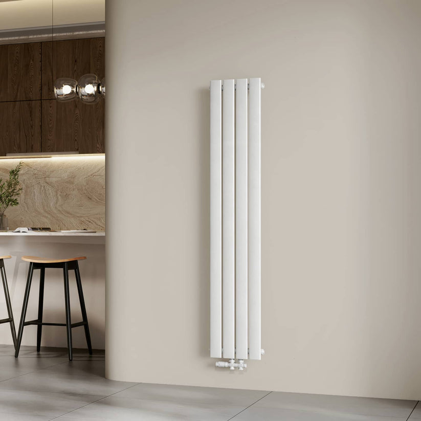 Heizkörper Flatrad FR Vertikal Einlagig - Weiß / 160 x 30 cm / Einlagig - Bild 3