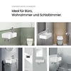 Keramik-Hängewaschbecken mit Armaturenbohrung, kompakt & flexibel für Gäste-WCs