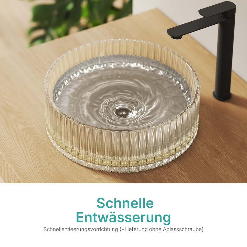 Aufsatzwaschbecken Loviton CB32 - Champagnergold - Bild 12