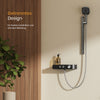 Duschsystem mit Thermostat, Handbrause mit 3 Strahlarten & Wannenumsteller