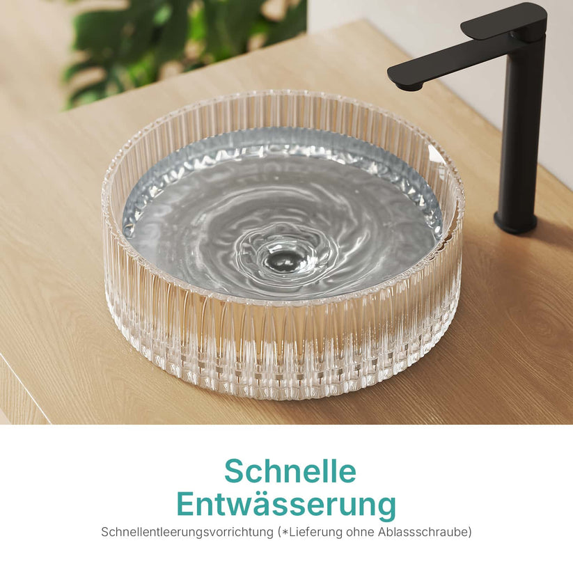 Aufsatzwaschbecken Loviton CB32 - Transparent - Bild 3