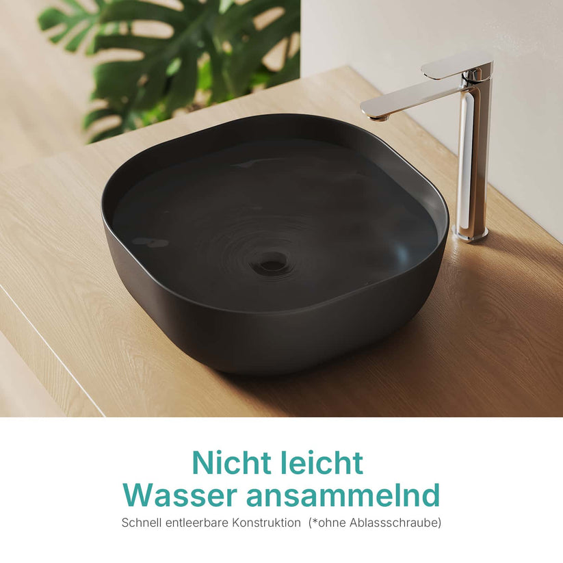 Aufsatzwaschbecken Bovelari CB20 - Matt-Schwarz - Bild 5