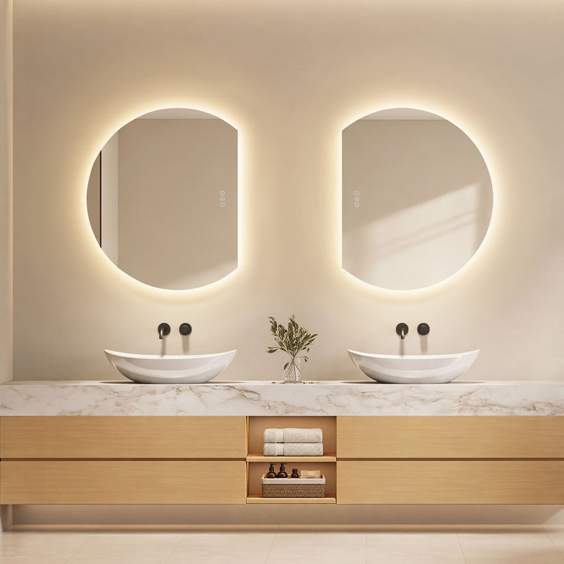 Badezimmerspiegel Glowrim LM39 - 62 × 70 × 2.5 cm - Bild 5