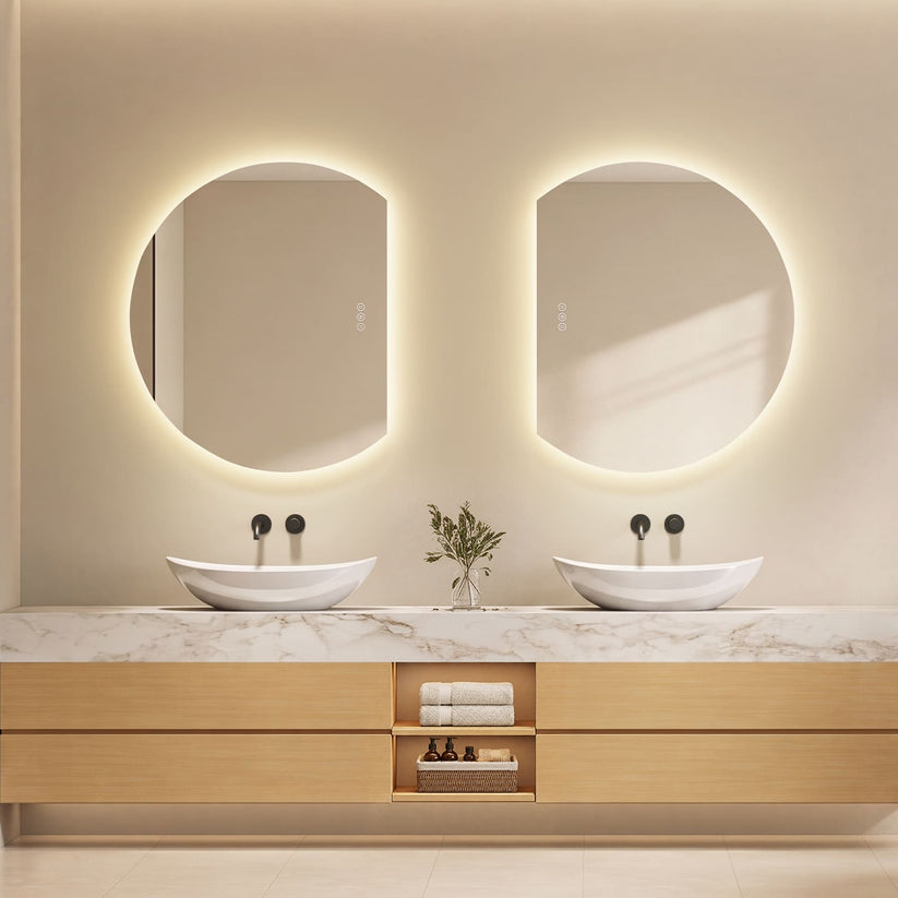 Badezimmerspiegel Glowrim LM39 - 73 × 90 × 2.5 cm - Bild 10
