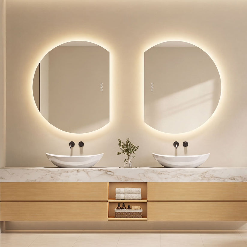 Badezimmerspiegel Glowrim LM39 - 83 × 100 × 2.5 cm - Bild 18