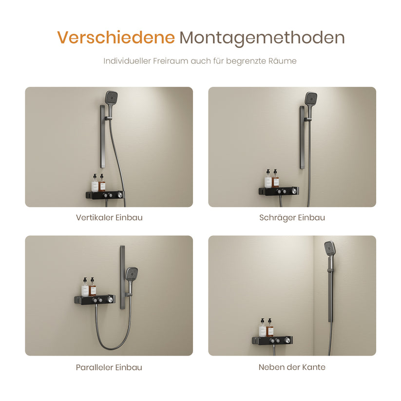 Duschsystem SleeFlow F26 - Anthrazit - Bild 11