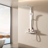 Duschsystem mit Thermostat, Glasablage & 3 Wasserfunktionen
