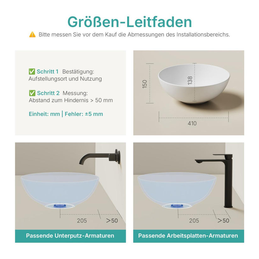 Aufsatzwaschbecken Ceraround CB30 - Bild 8