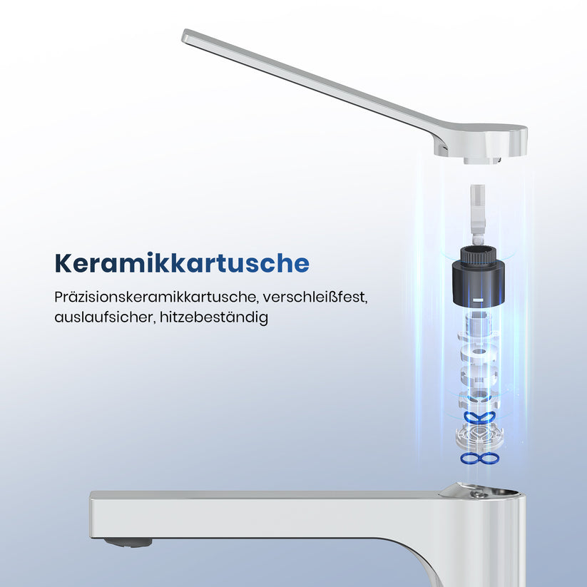 Wasserhahn Arcspout XF21 Lang - Chrom - Bild 7