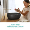 Ovales Aufsatzwaschbecken CB20 in Matt-Schwarz